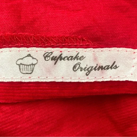 Red Christmas Smocked Corduroy Jumper for toddler
